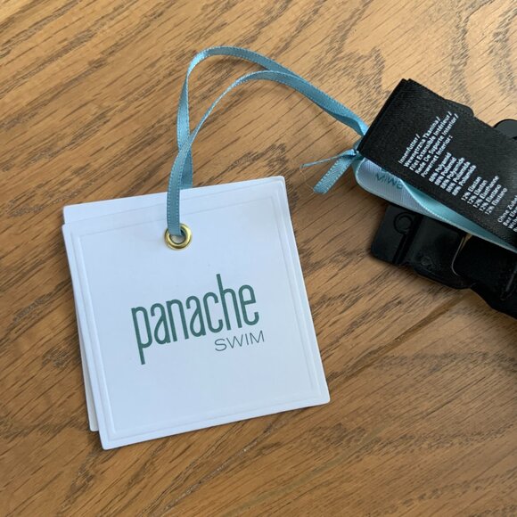 Women's Panache Swim Anya Convertible Underwire Bandeau Bikini Top Size 32 GG - Picture 8 of 15